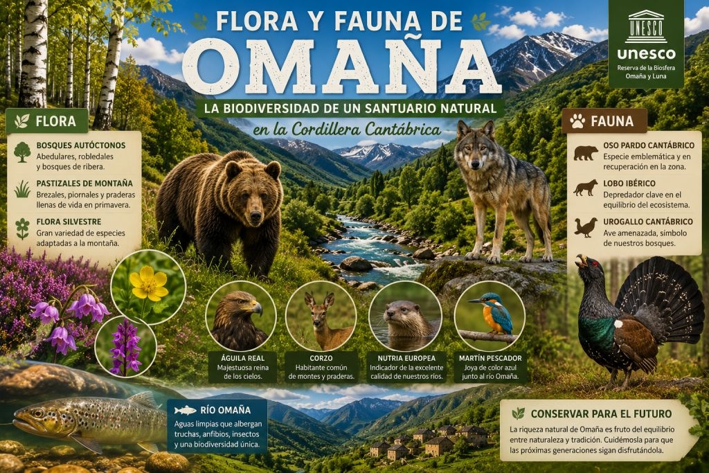 Flora y Fauna en Omaña